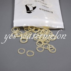 50 Packs Dental Orthodontic Rubber Bands Elastic Band for Braces 3.5oz 5/16”