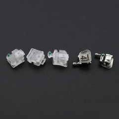 Orthodontic Ormco Damon Clear Self Ligating Brackets Ceramic Braces Roth 022 345