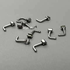 10pcs/pack Dental Orthodontic 90degrees Crimpable Hooks Right/Left Bending Hook