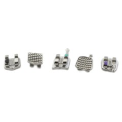 Dental Orthodontic Brackets Mini MBT 022 345HK MIM Metal Twin Ortodoncia Braces