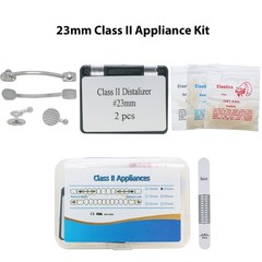 Dental Orthodontic Class II Appliance Kit Distalizer Corrector Bondable Rubber