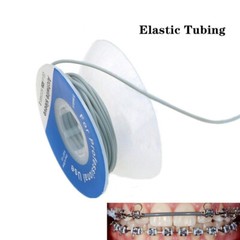 Dental Orthodontic Elastic Archwire Sleeve Arch Wire Elastomeric Bumper 0.030