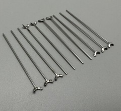 10Pcs Dental Ball Retainer J Clasp Oblique Clasps Bars Ball/Y-Type Scheu Style