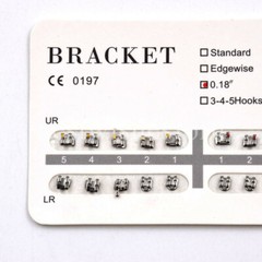 25 Types Options 3 4 5 Hooks Dental Orthodontic Metal Bracket Braces Roth MBT