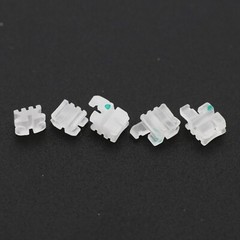 STAR ABSOLUTE Dental Orthodontic Sapphire Bracket Ceramic Brace Roth MBT 022 345