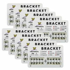 Dental Metal Brackets braces Mini orthodontic MBT/Roth 022/018 Hooks 3/345
