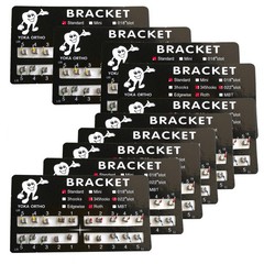 YOKA Dental Ortho Metal Brackets Braces Standard Roth 022 345 H