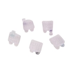 Dental Ortho Brackets MBT/Roth.022 3 4 5Hooks Ceramic Marked Invisible Clear AZ