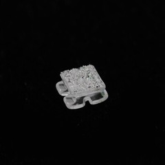 Orthodontic Self Ligating Brackets Ceramic Sapphire brace RothMBT 022”3/345Hook
