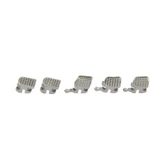 Orthodontic Bracket Brace Metal MIM MINI MBT Roth 018 345 With Hooks 5-5 OC