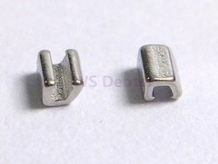 Dental Orthodontic Crimpable Hook Open Stop Stainless Stop for Arch Wire Bracket