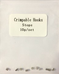 10x Dental Orthodontic Crimpable Hook Stop Stops Type For Arch Wire Bracket