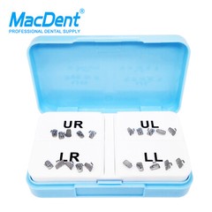 Dental Orthodontic Bondable Buccal Tubes MBT ROTH 018 022 1st 2nd Molar Non-conv