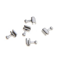 1 Pack 10 Pcs Dental Orthodontic Crimpable Hooks Short Type Stainless Steel