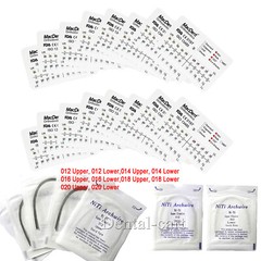 MacDent Dental Ortho Braces Brackets Mini Roth.022 345H/Arch Wire/Buccal Tube