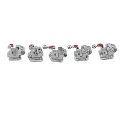 Dental Orthodontic Self Ligating Brackets Braces Metal Ceramic Roth MBT Empower