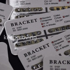 Dental Orthodontic Bracket Braces 018 022 Mini Standard Roth MBT 3 345 Hook