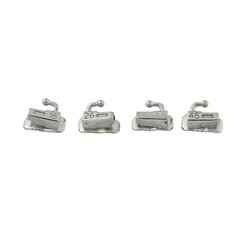 10 Set Orthodontic Brackets MIM Dental Braces 1st Molar Tube Roth 022 3 4 5 6-6