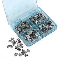 AZDENT 50 Set Dental Orthodontic 1st Molar Buccal Tube Bondable Non-Convertible