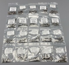 Dental Orthodontic Brackets Braces Standard MBT 022 Slot Hooks 345 Metal Bulk