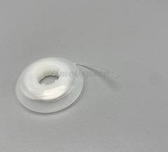 Dental Orthodontic Archwire Sleeve Elastic Protective Tube Wires Bracket 6 Color