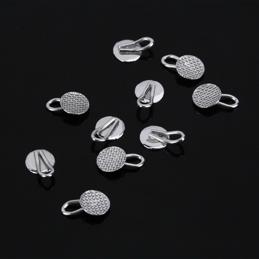 10 Pcs Dental Orthodontic Traction Hook Round Caplin Hook Diameter 1 Bag
