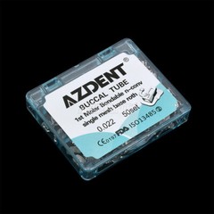 AZDENT Dental Orthodontic Buccal Tubes 1st 2nd Molar Tube Roth MBT 0.022 0.018