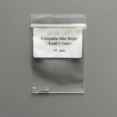 Dental Orthodontic Crimpable Hook Stop tube Mini Stops Bracket Stopper 0.5/0.8mm