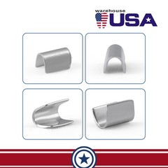 50Pcs Dental Orthodontic Crimpable Stops Universal Stainless Steel Split/Mini