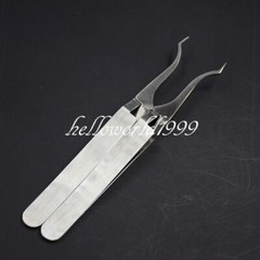 Dentist Orthodontic Posterior Bracket Buccal Tube Bonding Tweezer Holder Placer