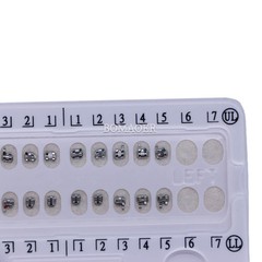 1 Kit Dental Orthodontic Metal Bracket CNC Mini MBT 022 345 Hooks 20Pcs/kit