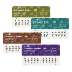 Dental Orthodontic Brackets Braces Mini Roth/MBT 018/022 345Hooks Mesh Base