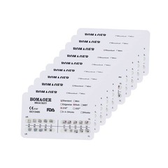 1-100 Packs Dental Orthodontic Bracket Braces Standard Roth 018 No Hook