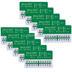 1-100×Dental Monoblock Metal Bracket Brace Mini MBT 022 345 Hooks 20Pcs/kit