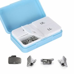 200pcs Dental Ortho Buccal Tube 1st Molar Roth.018 Bondable Monoblock Non-Conv