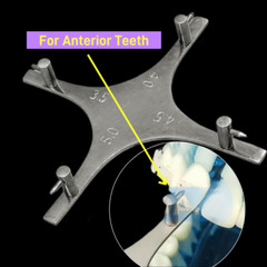 Cross Dental Ortho Bracket Positioning High Gauge Precision Brackets Positioner