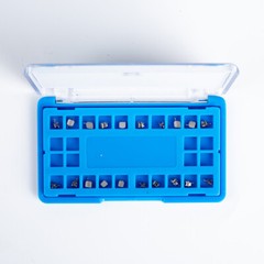 Dental Orthodontic Self-ligating Brackets GENERATION Ⅱ ROTH/MBT 022 Metal Brace