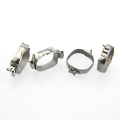 85Kit GAC Orthodontic Molar Bands Buccal Tube 1st Molar MBT 022 Lingual Sheath
