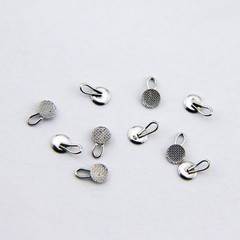 10 Pcs Dental Orthodontic Traction Hook Bondable 3mm Round Type Caplin Hooks