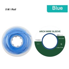 Dental Orthodontic Archwire Sleeve Elastic Wires Bracket Protective Tube 5m