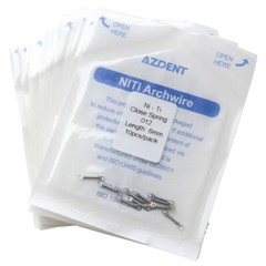 Dental Orthodontic Niti Closed Coil Spring 10Pcs/Pack 6 Sizes AZDENT