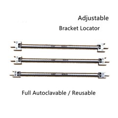 Dental Autoclavable Articulated Gauge Bracket Positioner S/M/L Locator Placement