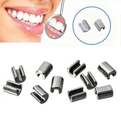 10pcs/pack Dental Orthodontic Crimpable Hooks Stops Type