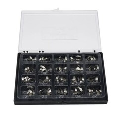 Dental Orthodontic Bands with Buccal Tube 1st Molar Roth MBT 0.022 16#-35# U2L1