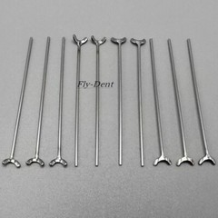 Dental Ball Retainer J Clasp Oblique Clasps Bars 1.0/0.9/0.8mm Y-Type Fit Scheu