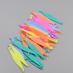 100 Pcs Dental Orthodontic Elastic Placer For Braces-Elastic Rubber Bands