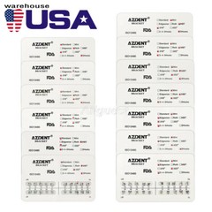 10 Packs Dental Orthodontic Brackets Mini/Standard MBT/Roth 022/018 Hooks 3-4-5