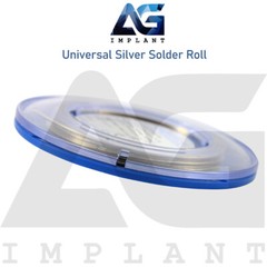 Universal Silver Solder Wire Roll 10g Orthodontic Dental Bands Soldering Welding