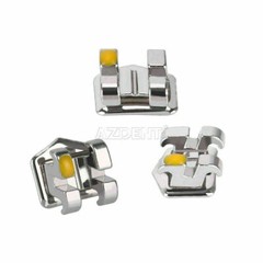AZDENT Dental Orthodontic Brackets Braces Metal Brackets Mini Roth.018 Hooks 3
