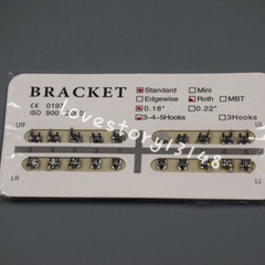 10/20/50 Packs Dental Orthodontic Separable Bracket Standard 018/022 Slot Hooks